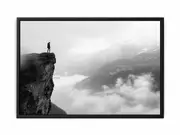 Edge Framed Print Fine Art Poster Print