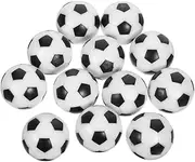Abaodam 12PCS Set Tabletop Football Balls Set Replacement Soccer Balls for Foosball Table Enhanced Performance Durability Compatible with Various Table Soccer Machines