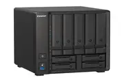 QNAP TS-h973AX-8G,9-bay NAS, AMD Ryzen V1500B 4C 8T 2.2GHz, 8GB DDR4 SODIMM, 5 x 2.5"/3.5" SATA 6Gbps + 2 x 2.5" U.2 NVMe PCIe Gen3 x4 / 2.5" SATA, 3 Years WTY