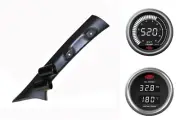 SAAS pillar pod pyro oil/water temp gauges for Nissan Navara D23 NP300