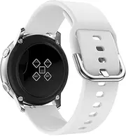 Bands Compatible with Garmin Vivoactive 4S/ Venu 2S/ Venu 3S /Vivomove 3S Smart Watch,18mm Quick Release Soft Silicone Replacement Strap Band for Garmin Forerunner 255S/ 265S Women Men,wine red
