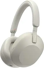 [Sony] WH-1000XM5 Industry Leading Noise Cancelling Wireless Headphones, Hi-Res Audio, Best Phone Call Quality, 30 hours battery life, Wearing Detection, Alexa voice assistant, Multipoint - Silver