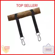 Tree Swing Hanging Straps Kit Holds 2000 lbs,5ft Extra Long Straps Strap with Sa