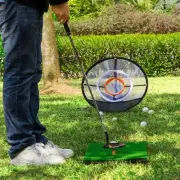 Golf Chipping Pitching Cage Practice Net Outdoor Indoor Training Aid Easy Golf