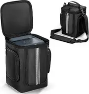 Soft Carrying Bag Compatible with Anker SOLIX C300 Portable Power Station, Travel Storage Case Cover for Power, Charging Cable and Accessories