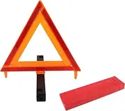 Car Warning Triangle Foldable | for Breakdown Roadside Road Safety Reflective with Storage Case 1 Pcs