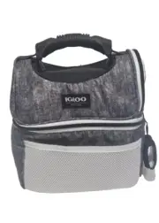 NEW IGLOO 9 Can Soft Sided Thermocooler with Hand Sanitizer Holder, Gray