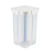 Partition fresh-keeping box, sealed can, plastic kitchen storage can, snack can, transparent storage box
