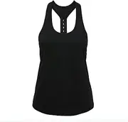 [TriDri] Tri Dri Womens/Ladies Performance Strap Back Vest (UK Size: S) (Black)