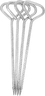 JOINPAYA 4PCS Tent Stakes Heavy Duty Ground Pegs for Camping Tarp Outdoor Equipment Durable Tent Accessories for Weddings Backpacking Secure Setup