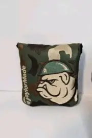 RARE TaylorMade BullDog Camo Vault Tour Friends & Family Mallet Putter Headcover