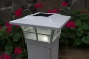 8 PACK 4X4 WHITE SOLAR POST CAP LIGHTS PRESTIGE LED DECK FENCE Wood PVC Post