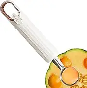 Fruit Scooper - Cookie Baller Scoops Stainless Steel,Fruit Scooper and Baller, Ice Cream Spoon, Watermelon Baller Scoop, Round, for Kitchen, Fruit Salad, Garnish