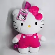Sanrio Hello Kitty Plush 13.5” Inches Plush Backpack Bag With Bow Pink New