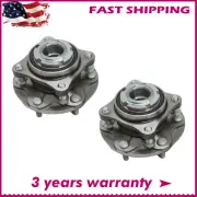 Front Wheel Bearing Hub Pair For 2005-2023 Toyota 4Runner Tacoma 2WD PreRunner (for: Toyota)
