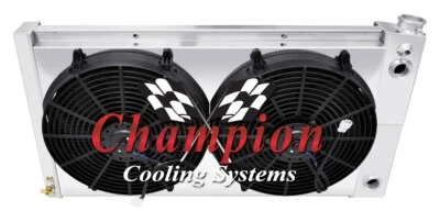 WR 3 Row Radiator 28",14" Fans,Shroud,1.5,1.5-1967-1972 Chevrolet Blazer LS