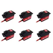 6PCS JX Servo PDI-6225MG-300 Degree PDI-6225MG 25kg Metal Gear Digital Servo For RC Airplane