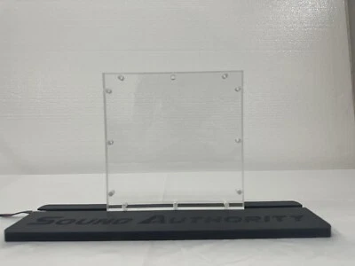 B Stock: BLANK 3/4” Thick 8x8 Plexiglass Window For Sub Box Or Amp