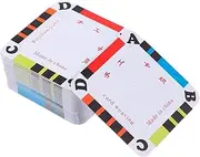 Generic Set of 100 Handy Weaving Cards Tablet Weaving Card Paper for Loom or Inkle Loom Weaving Tools, Widely Used in The DIY Weaving Craft