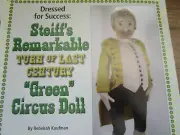 5pg Steiff GREEN Circus Doll Article / Dressed for Success/ Kaufman