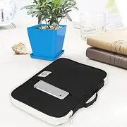 ElgnAura 1.Functional A4 Document Bags Business File Holder Zipper Briefcase, Portfolio Organizer, Notebook and Tablet Carrying Case with Multiple Pockets (Black)
