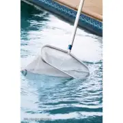 Aluminum Leaf Rake Heavy-Duty Leaf Rake Swimming Pools Spas Outdoor