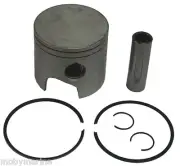 PISTON KIT JOHNSON EVINRUDE V4-6-8 LOOPER STD PORT SIDE 393566 REPLACEMENT 4122