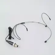 Headset Microphone For MiPRO Music Wireless Mics System mini 4Pin Lock Black