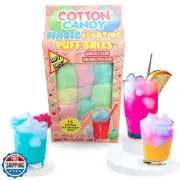 Lupy Lups! Magic Floating Cotton Candy -It Floats! 6.3 oz 15 Balls-Assorted F