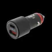 DUAL USB IN CAR SOCKET CHARGER - USB TYPE C & QC3.0 4x4 Electrical Accessory