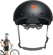 [Generic] Smart Cycle Headgear - Shock Resistance Riding Gear Protector - Protective Cycle Headwear with Camera for Adults Women Men Seniors