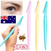 Eyebrow Trimmer Hair Remover Facial Razor Blades Shaver Sharp D2