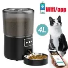 4L Automatic Cat Dog Feeder Pet Smart Dry Food Dispenser Feeding Bowl WiFi APP