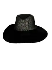 Bailey Wind River Wade Hat Cowboy Rancher Aussie Mesh XL Black Breathable NEW