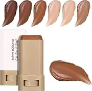 Serum Boosted Hydration Beauty Balm, Beauty Balm Serum Boosted Skin Tint, Skin Tint Stick, Foundation Face Stick for Women Hydrates (03#)