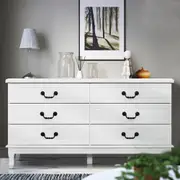 Kubi Lowboy Chest of Drawers - White