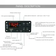 2x25W Amplifier Bluetooth 5.1 MP3 Player Decoder Board 12V Car FM Speaker Modu0I