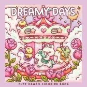 Dreamy Days: A Kawaii Coloring Book of Whimsical Scenes: 30 Coloring Pages with