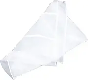FUNNETOYU Garment Cover Dustproof Suit Storage Bag Transparent Clothing Protector for Coats Suits Easy Access Zipper Design Travel Friendly
