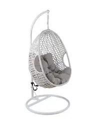 VI Jimmy Metal Frame Fabric Pod Chair