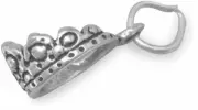 10mm (C) Tiara Charm .925 Sterling Silver