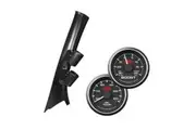 VT VX VY VZ Commodore 1997-06 Pillar Pod w/ Black Turbo Boost & Oil Temp Gauge