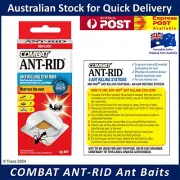 Combat Ant-Rid Bait Stations - Ant Killer Baits - 6 Pack