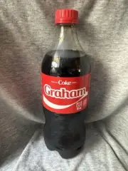 Share a Coke with Graham 2025 Personalized Gift Coca Cola Bottle 20oz