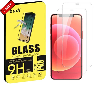 Gorilla Tempered Glass Screen Protector Film for New iPhone 12 Pro MAX -Two Pack