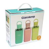 在飛比找蝦皮購物優惠-韓國Glasskeep 方形隨手瓶 『三入組 原價$1497