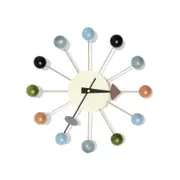 13 Inch Simple Candy Wall Clock Solid Color Colored Wall Silent Clock Suitable for Living Room Dining Room-Multi