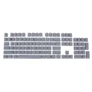 Mechanical Keyboard Keycaps 1 Set Keyboard Replacement ABS 104 Keys, Grey