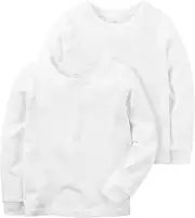 [Carter's] Little Boys' Long Sleeve 2-pack Cotton Undershirts