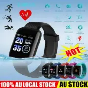 Smart Watch Band Sport Activity Fitness Tracker For Kid Fit bit Android iOS nCE